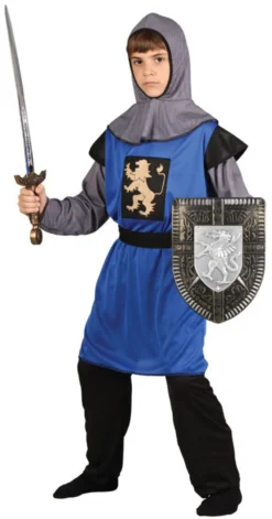 Boys Medieval Round Knight Costume