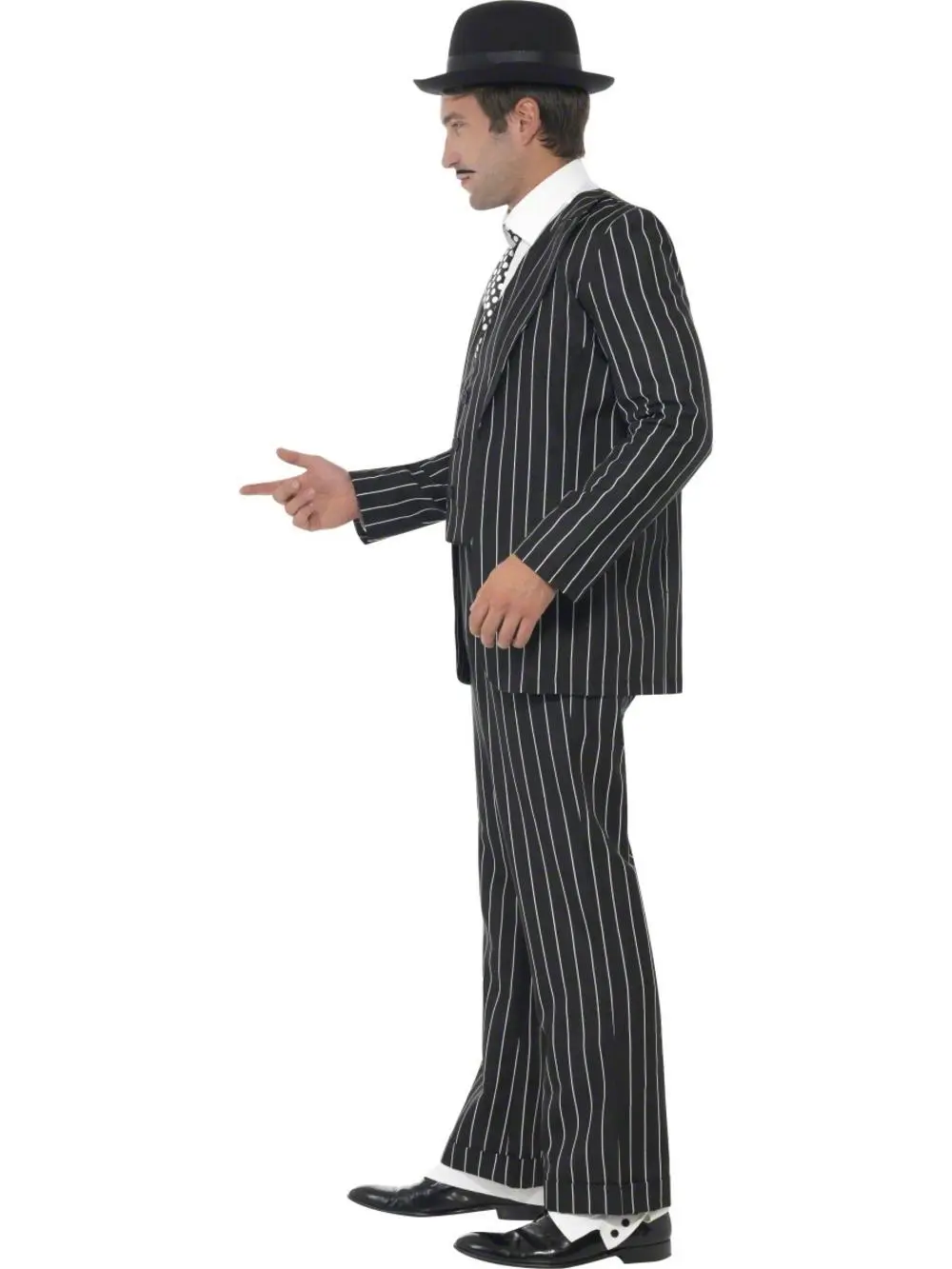 Vintage Gangster Boss Costume - Image 2
