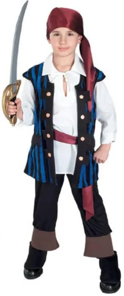 Kids Pirate King Costume