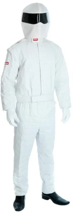 Mens Racing Driver Fancy Dress Costume
