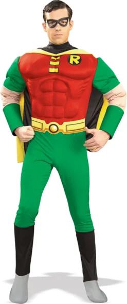 Batman Robin Deluxe Muscle Chest Costume