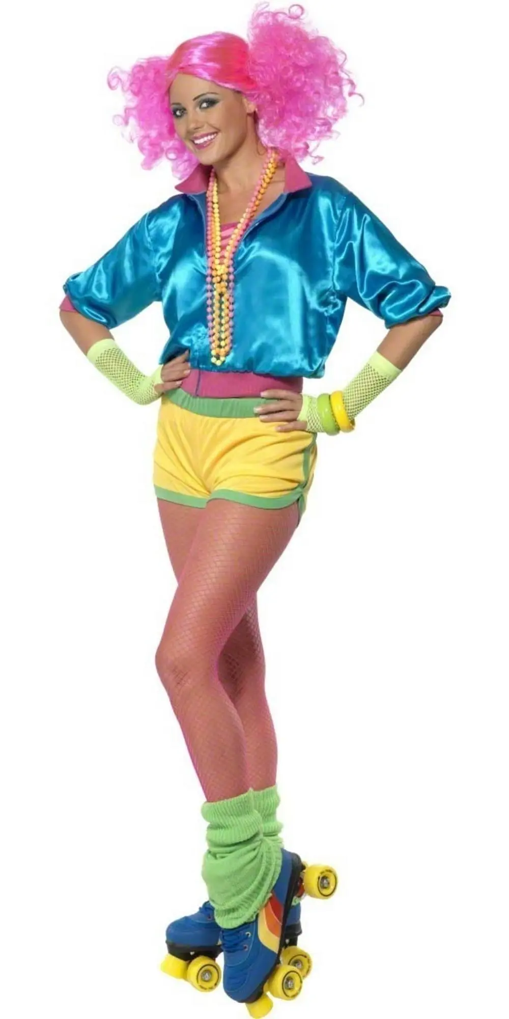 80s Neon Skater Girl Costume