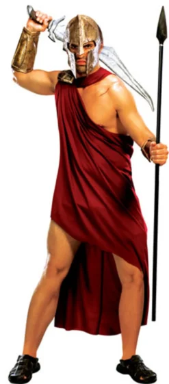 Mens 300 Spartan Fancy Dress Costume
