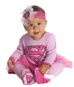 Baby's Supergirl Onesie Costume