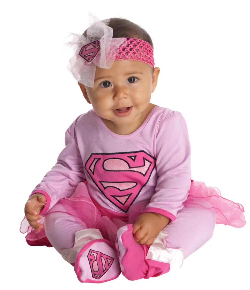 Baby's Supergirl Onesie Costume