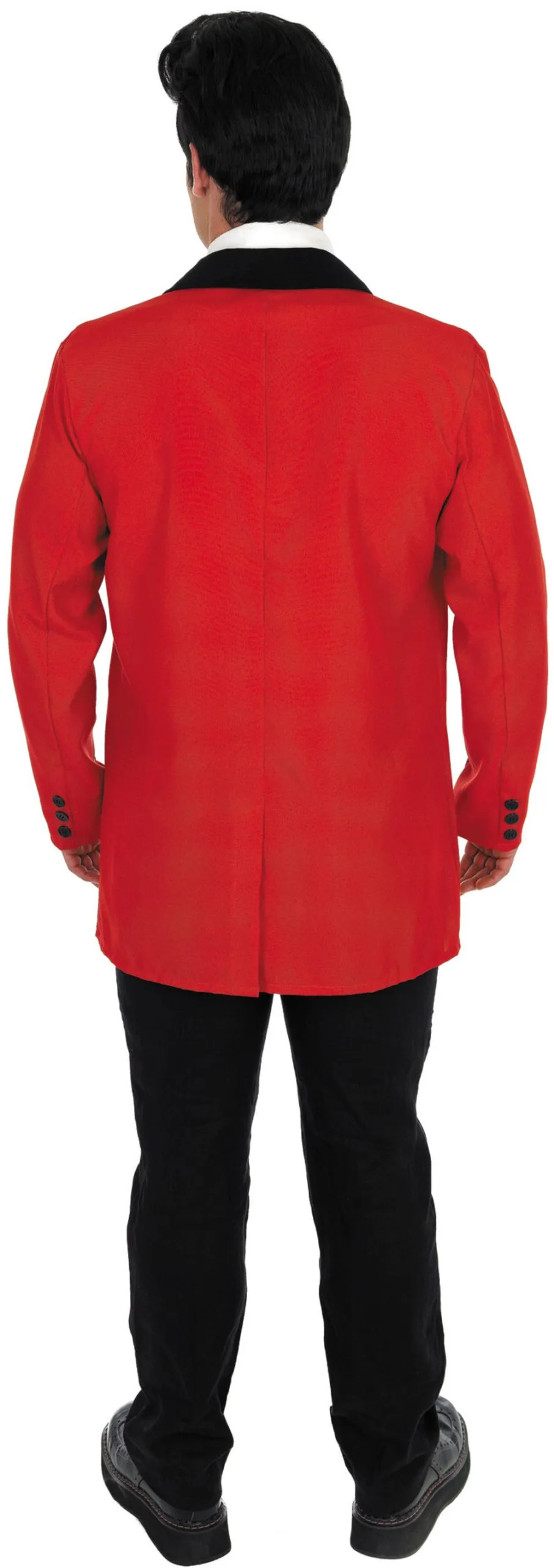 50s Red Teddy Boy Costume - Image 2