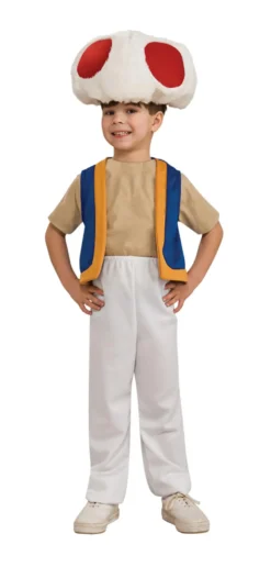 Boys' Nintendo Super Mario Bros Toad Costume