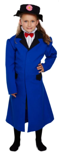 Girls Victorian Nanny Fancy Dress