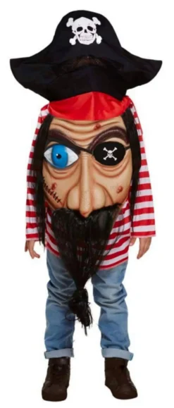 Pirate With Giant Face Boys Costume
