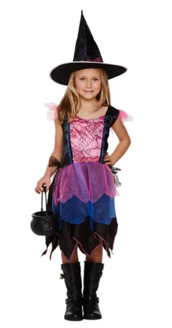 Firework Witch Girls Costume