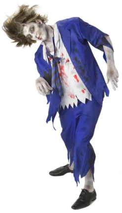 Zombie School Boy Mens Costume