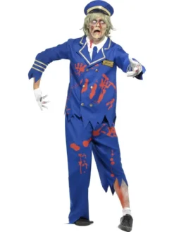 Zombie Pilot Captain Costume