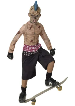 Zombie Skate Punk Costume
